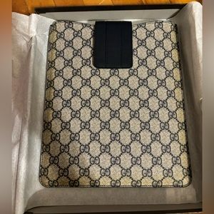 Blue Gucci IPad case